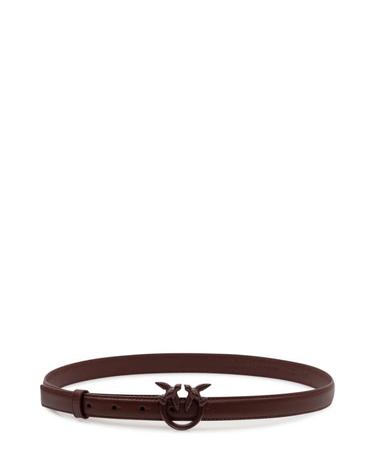 [해외직구] 26SS 핑코 레귤러 벨트 100143A1K2 R49B BURGUNDY WINE