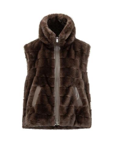 [해외직구] 26FW 핑코 베스트 106939A3C5 M11 MARRONE CHICCO DI CAFFE