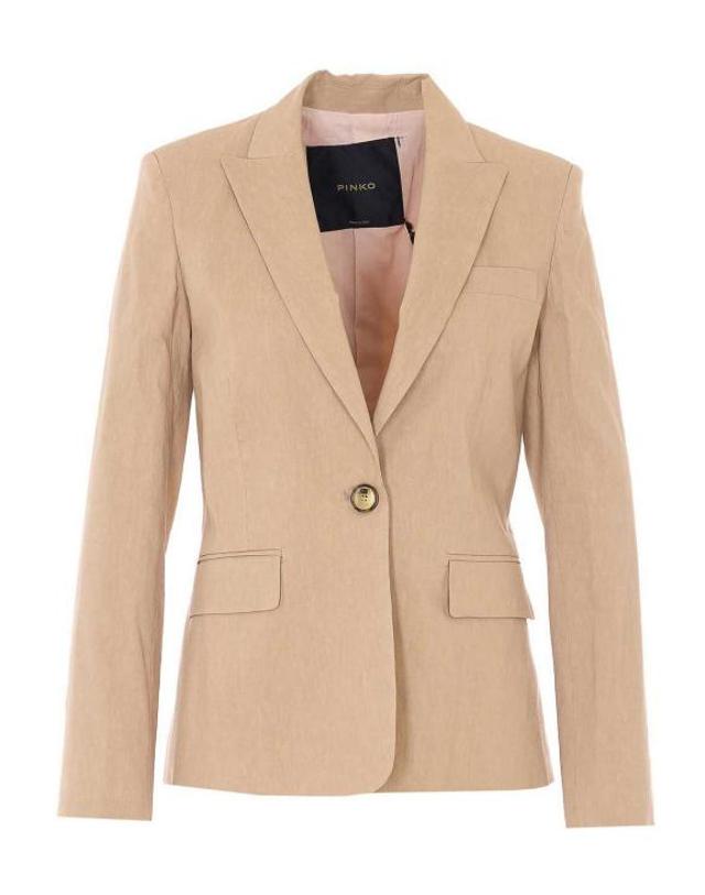 [해외] [핀코] 26SS 핑코 수트 자켓 106597A34ID41 Beige