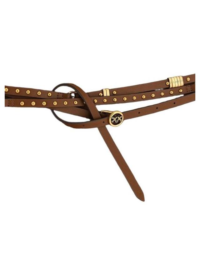 핀코 [해외직구] 핑코 숄더백 105903 A0F6 L17Q ONESIZE Pinko BROWN 착용컷