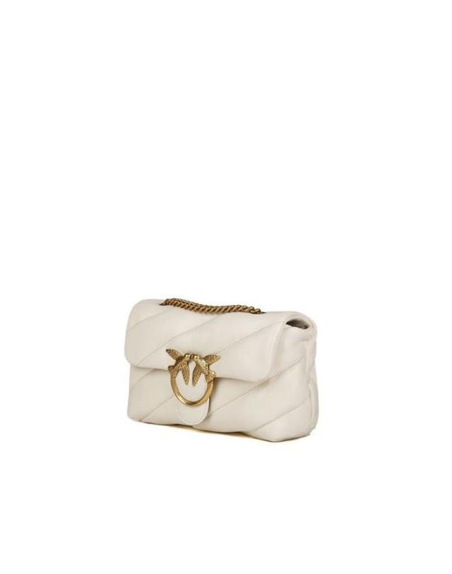 핀코 [해외직구] 26FW 핑코 크로스백 100039 A0F2 Z14Q ONESIZE Pinko WHITE 착용컷