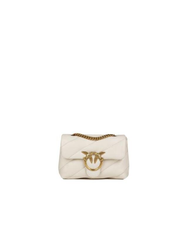 핀코 [해외직구] 26FW 핑코 크로스백 100039 A0F2 Z14Q ONESIZE Pinko WHITE 착용컷