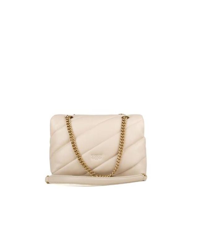 핀코 [해외직구] 26FW 핑코 크로스백 100038 A0F2 C50Q ONESIZE Pinko BEIGE 착용컷