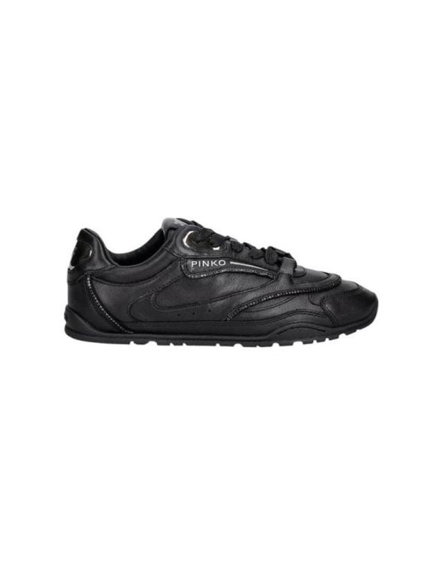 핀코 [해외직구] 26FW 핑코 스니커즈 MASTER SS0223 P003 Z99 Pinko BLACK 착용컷