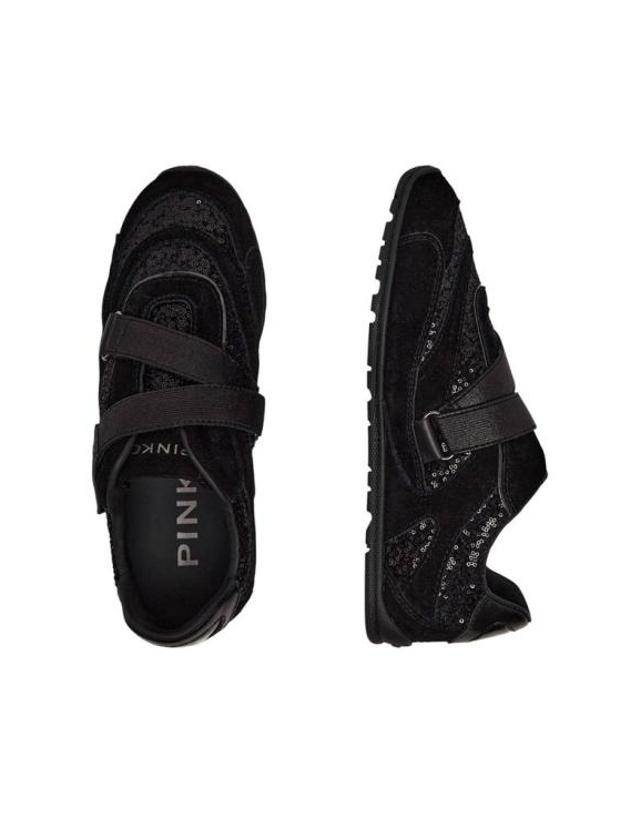 핀코 [해외직구] 26FW 핑코 스니커즈 MASTER SS0213 P169 Z99 Pinko BLACK 착용컷