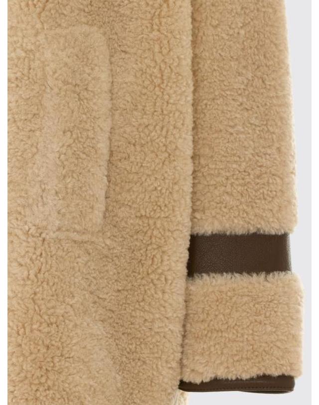 핀코 [해외직구] 26FW 핑코 코트 107165A3FJ ZL3 Beige 착용컷