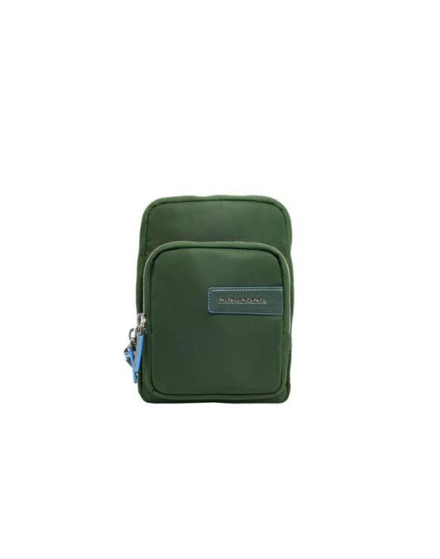 피콰드로 [해외직구] 피콰드로 크로스백 CA5703RY VE ONESIZE Piquadro GREEN 착용컷