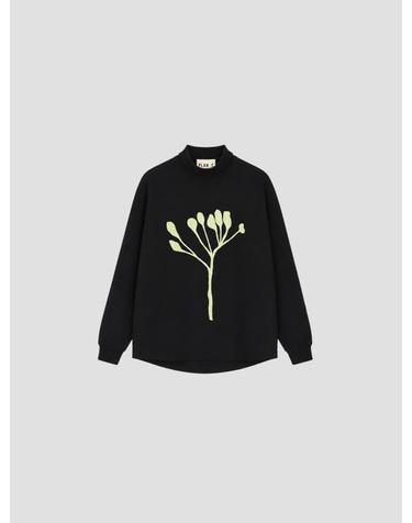 [해외직구] 26FW 플랜씨 후드 티셔츠 FLCJG05SL5TF005 00N99 BLACK