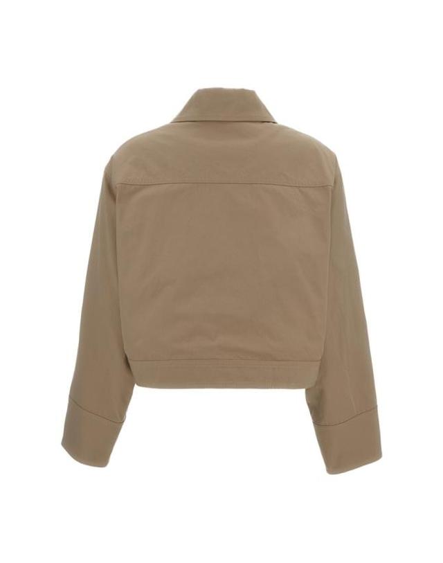 플랜씨 [해외직구] 26SS 플랜씨 자켓 JKCAG54CF0TP12300M02 Brown 착용컷