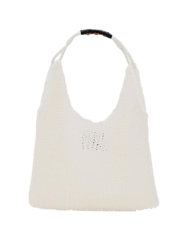플랜씨 [해외직구] 25SS 플랜씨 숄더백 SHCBF51A01FL00100W01 White 착용컷