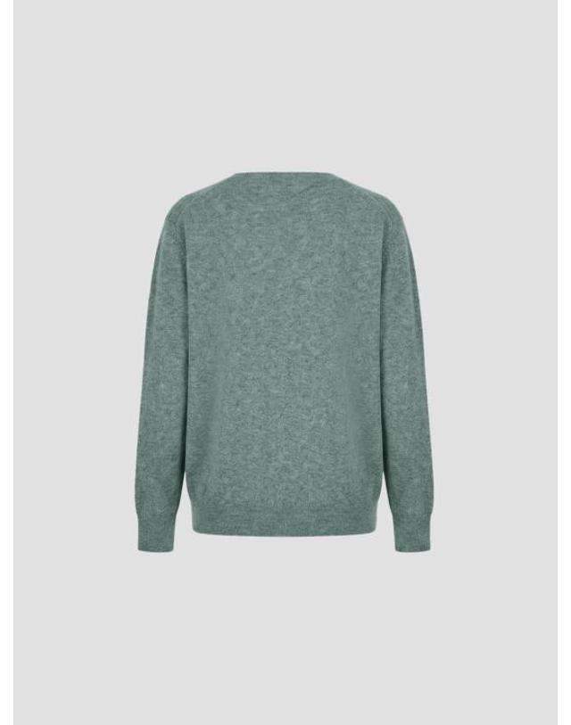 플랜씨 [해외직구] 26FW 플랜씨 스웨터 MVCMH50K00FW009 00N30 PEWTER GREY 착용컷