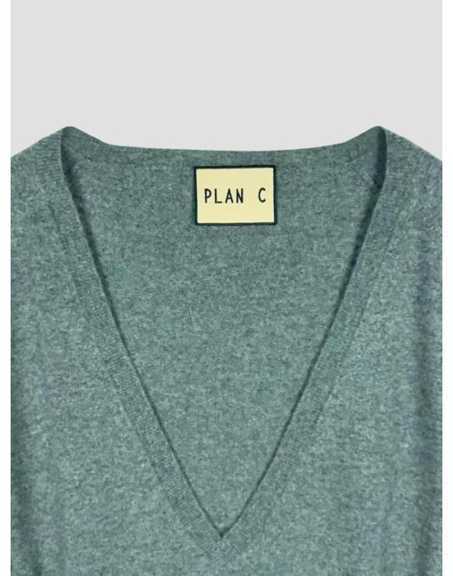 플랜씨 [해외직구] 26FW 플랜씨 스웨터 MVCMH50K00FW009 00N30 PEWTER GREY 착용컷
