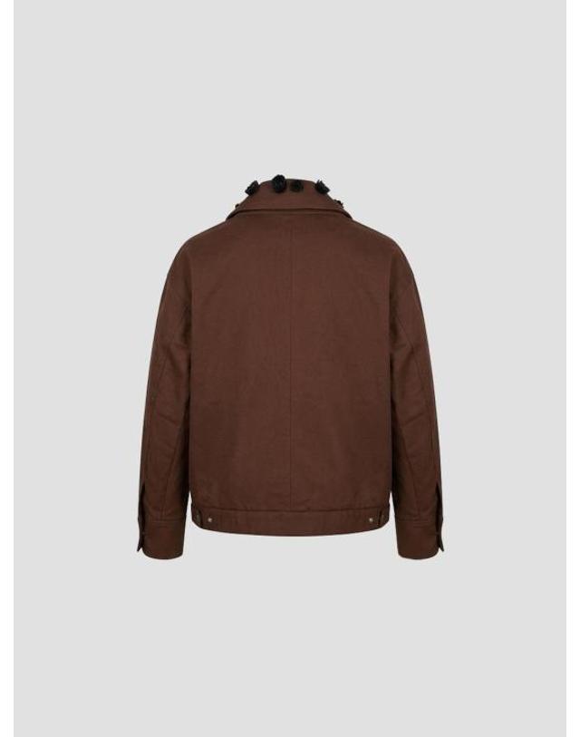 플랜씨 [해외직구] 26FW 플랜씨 자켓 JKCEH54WR1TC055 0TM78 BROWN 착용컷