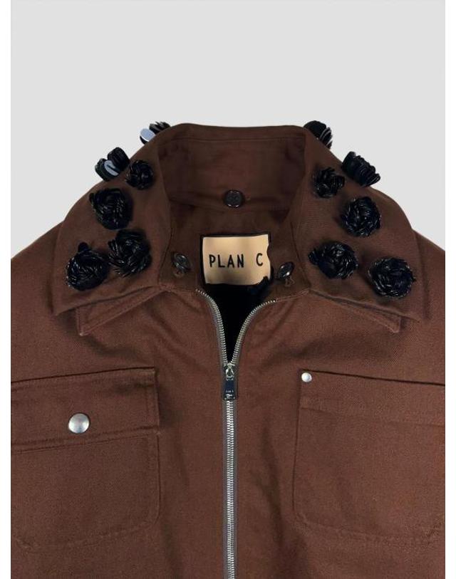 플랜씨 [해외직구] 26FW 플랜씨 자켓 JKCEH54WR1TC055 0TM78 BROWN 착용컷
