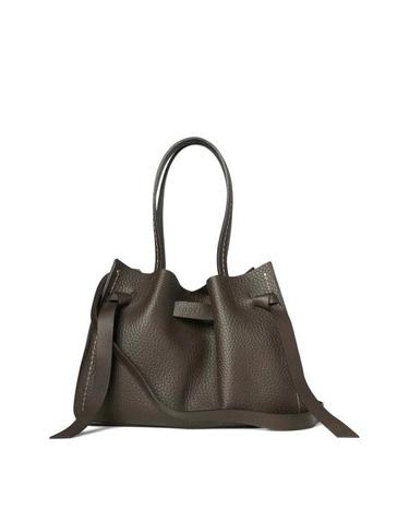[해외직구] 26FW 플리니오 비조나 토트백 24731QUEENTMORO BROWN