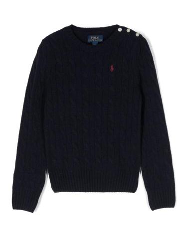 [해외직구] 23FW 주니어 폴로 랄프로렌 키즈 캐시미어 니트 312 877375 006 006 HUNTER NAVY HARVARD WINE