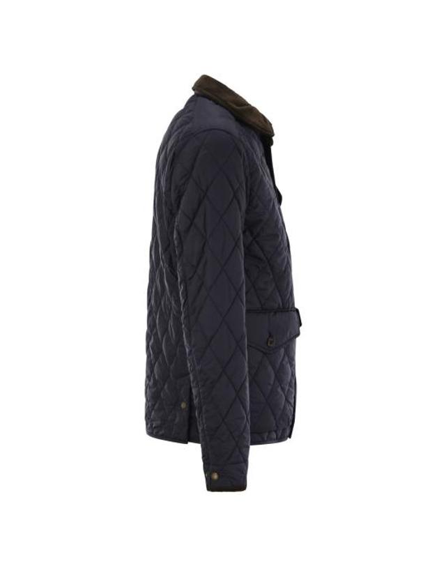 폴로 랄프로렌 [해외직구] 25SS 폴로 랄프로렌 발수 퀼트 재킷 710847071 NAVY BLUE 착용컷