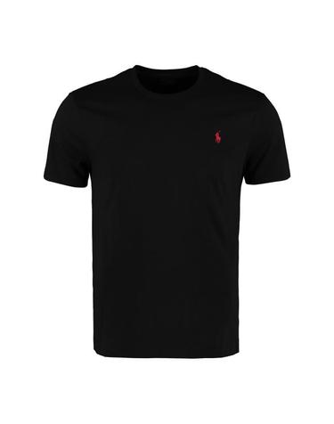 [해외직구] 폴로 랄프로렌 반팔 티셔츠 710680785 001 BLACK