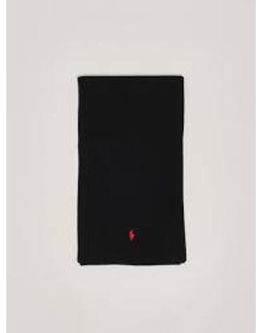 [해외직구] 25FW 폴로 랄프로렌 머플러 스카프 710886136 001 POLO BLACK