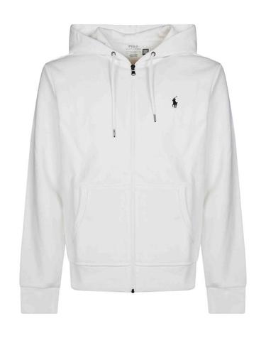 [해외직구] 26FW 폴로 랄프로렌 더블 니트 후드 집업 710881517083 White