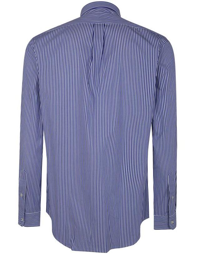 폴로 랄프로렌 [해외직구] 25SS 폴로 랄프로렌 긴팔 셔츠 710 928254 008 096 BLUE WHITE BENGAL STRIPE 착용컷