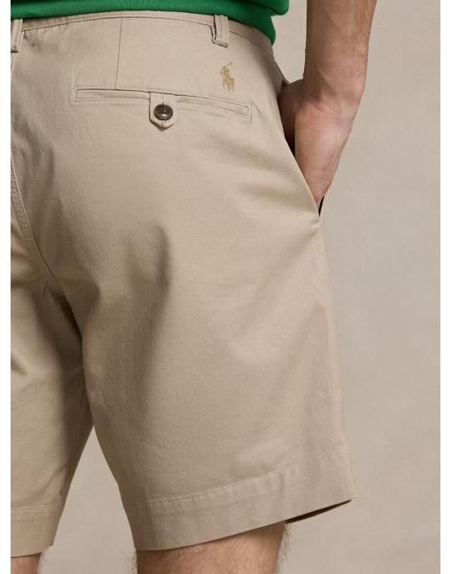 폴로 랄프로렌 [해외직구] 26SS 폴로 랄프로렌 숏팬츠 710799213 013 LIGHT BEIGE 착용컷