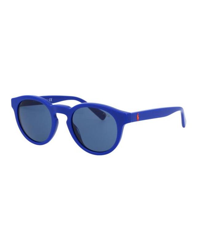 폴로 랄프로렌 [해외직구] 25SS 폴로 랄프로렌 선글라스 0PH4184 523580 SHINY ROYAL BLUE 착용컷