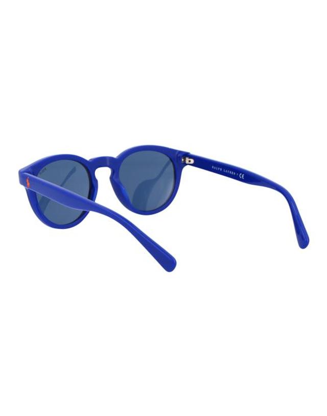 폴로 랄프로렌 [해외직구] 25SS 폴로 랄프로렌 선글라스 0PH4184 523580 SHINY ROYAL BLUE 착용컷