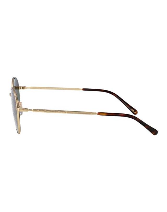 폴로 랄프로렌 [해외직구] 25SS 폴로 랄프로렌 선글라스 0PH3144 92119A SEMI SHINY PALE GOLD 착용컷