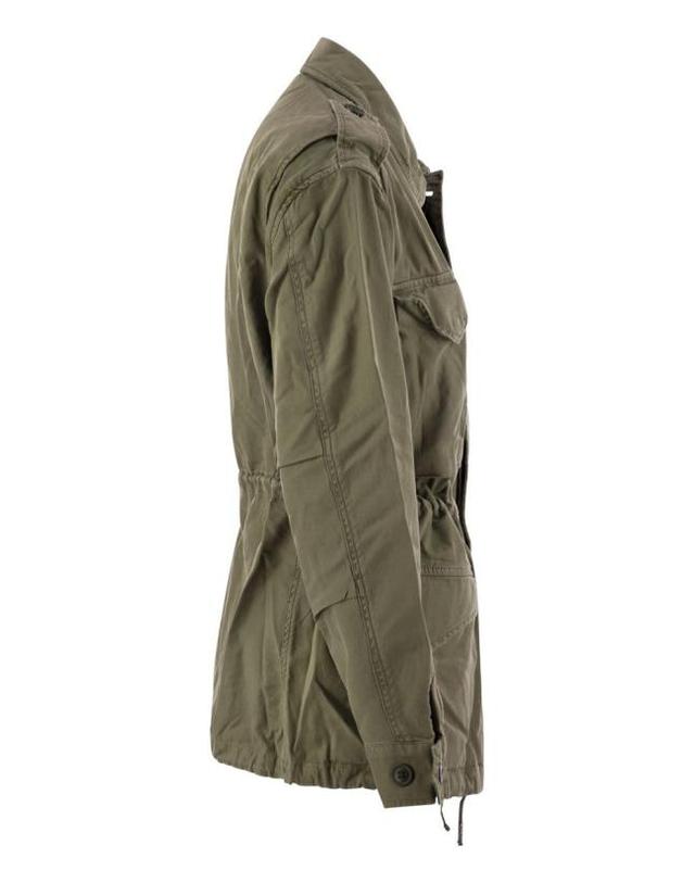 폴로 랄프로렌 [해외직구] 24FW 폴로 랄프로렌 자켓 211941066 001 MILITARY GREEN 착용컷