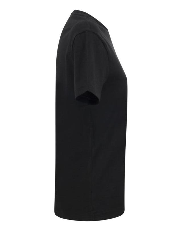폴로 랄프로렌 [해외직구] 폴로 랄프로렌 반팔 티셔츠 710680785 001 BLACK 착용컷