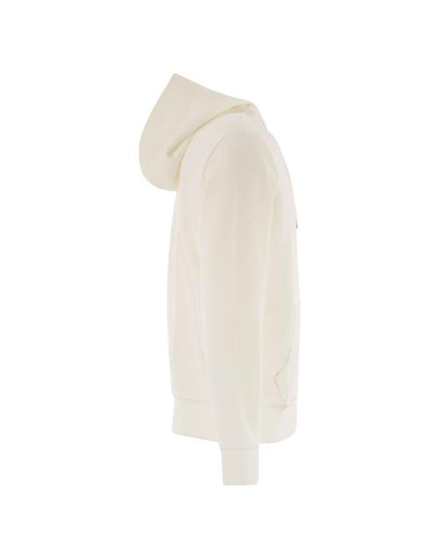 폴로 랄프로렌 [해외직구] 26SS 폴로 랄프로렌 더블 니트 후드 집업 710881517 WHITE 착용컷