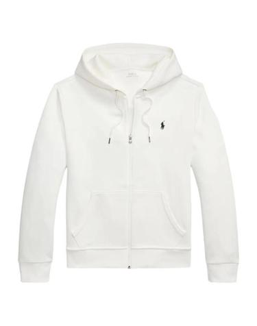 [해외직구] 26SS 폴로 랄프로렌 더블 니트 후드 집업 710881517083 WHITE