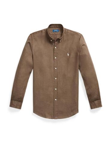 [해외직구] 26SS 폴로 랄프로렌 긴팔 셔츠 710968915 500 BROWN
