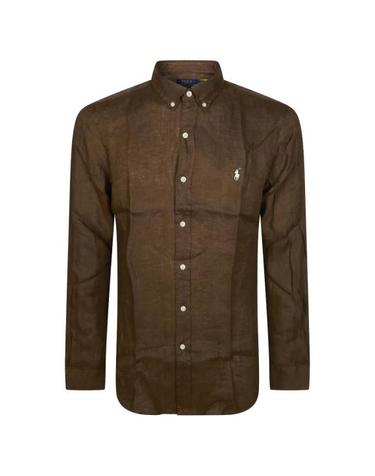 [해외직구] 26SS 폴로 랄프로렌 긴팔 셔츠 710968915500 CHESTNUT BROWN