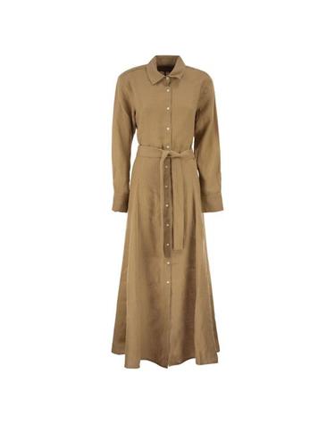 [해외직구] 26SS 폴로 랄프로렌 롱 원피스 211B19141 CAMEL