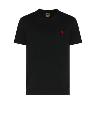 [해외직구] 26FW 폴로 랄프로렌 반팔 티셔츠 710680785 001 BLACK