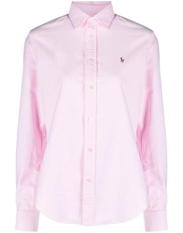 [해외직구] 26FW 폴로 랄프로렌 포니 로고 옥스포드 셔츠 211891377 002 BATH PINK