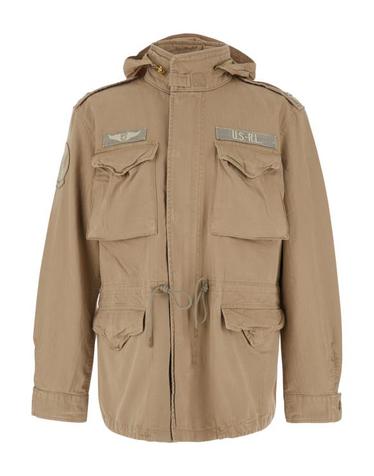 [해외직구] 26FW 폴로 랄프로렌 로고 아이코닉 밀리터리 자켓 710961616500 Brown