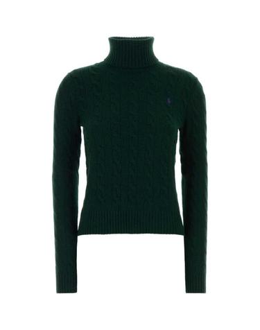 [해외직구] 26FW 폴로 랄프로렌 울 캐시미어 케이블 니트 터틀넥 211888686 500 GREEN