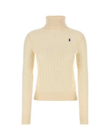 [해외직구] 26FW 폴로 랄프로렌 울 캐시미어 케이블 니트 터틀넥 211888686 012 BEIGE