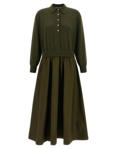 [해외직구] 26FW 폴로 랄프로렌 롱 원피스 211B17448002 Green