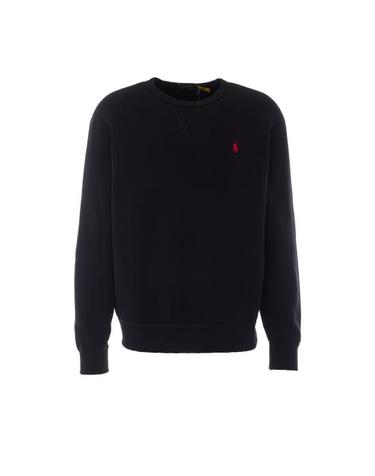 [해외직구] 26FW 폴로 랄프로렌 포니 로고 자수 맨투맨 710766772001 POLO BLACK