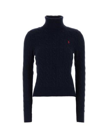 [해외직구] 26FW 폴로 랄프로렌 울 캐시미어 케이블 니트 터틀넥 211888686 007 NAVY