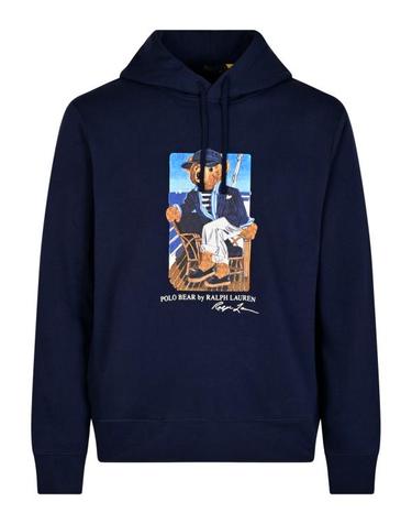 [해외직구] 26FW 폴로 랄프로렌 후드 티셔츠 710B21811 001 NEWPORT BEAR NAVY