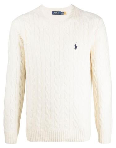 [해외직구] 26FW 폴로 랄프로렌 케이블 니트 스웨터 710876762 010 ANDOVER CREAM