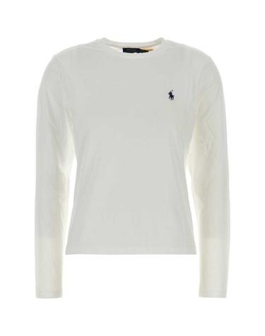 [해외직구] 26FW 폴로 랄프로렌 긴팔 티셔츠 211B14604 006 White