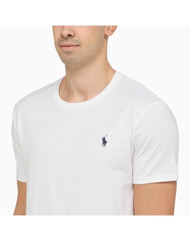 폴로 랄프로렌 [해외직구] 26FW 폴로 랄프로렌 반팔 티셔츠 710680785003CO WHT WHITE 착용컷