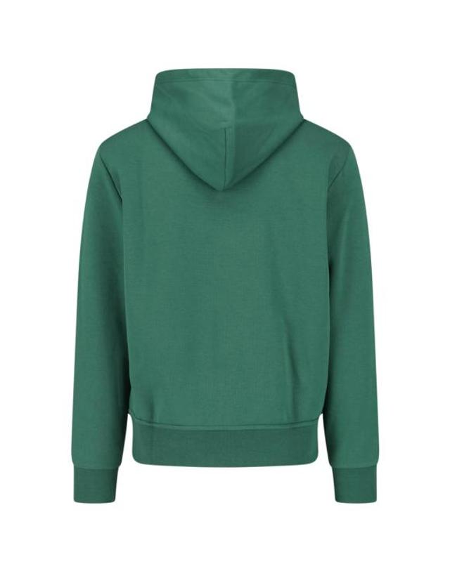 폴로 랄프로렌 [해외직구] 26FW 폴로 랄프로렌 더블 니트 후드 집업 710 881517 508 Green 착용컷