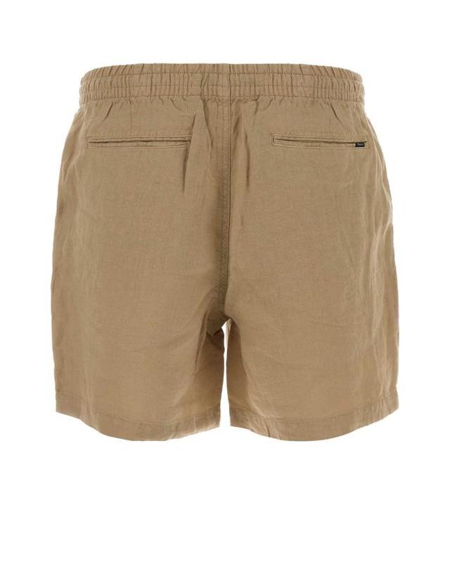 폴로 랄프로렌 [해외직구] 26FW 폴로 랄프로렌 숏팬츠 710B20471 004 Beige o Tan 착용컷
